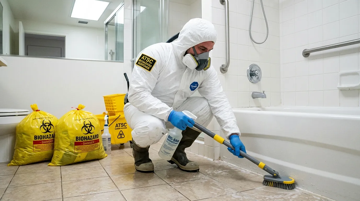 Decontamination equipment deployed for Blood Cleanup in Anoka